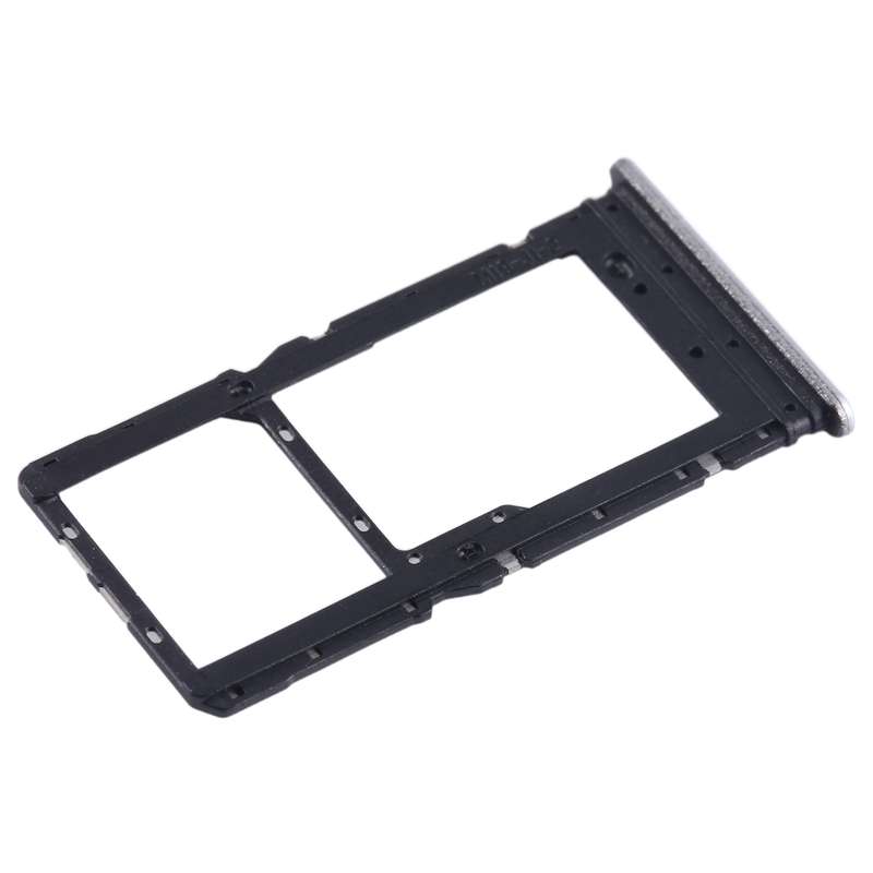For Xiaomi Redmi 12 4G SIM Card Tray + SIM Card Tray / Micro SD Card Tray (Silver)