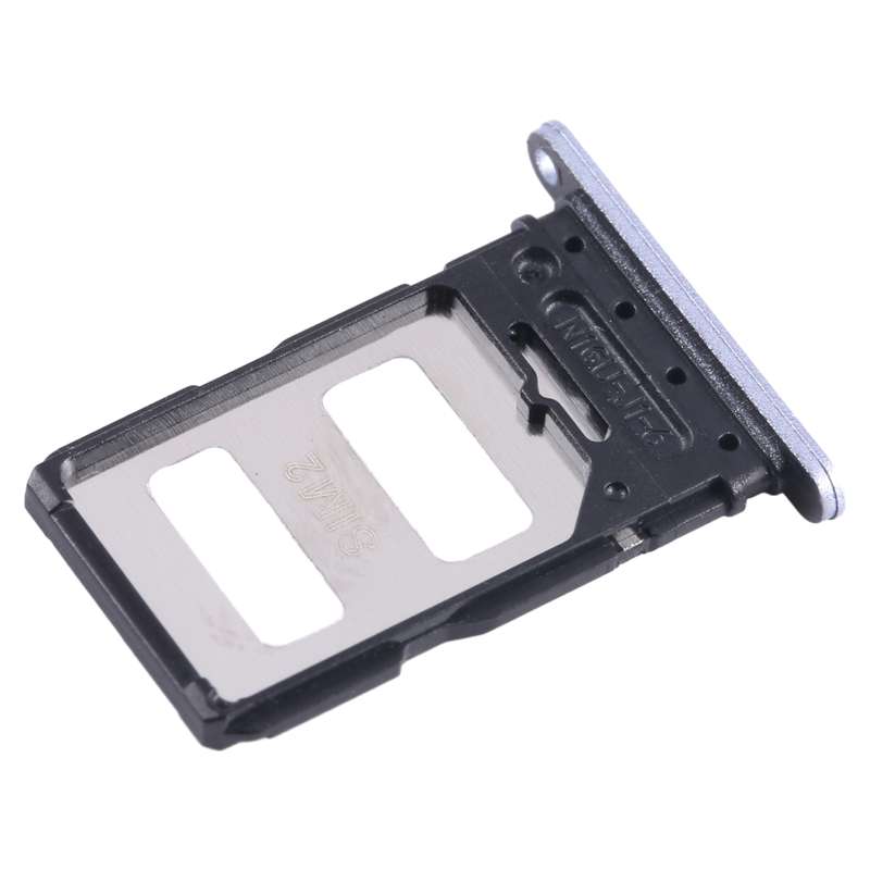 For TCL 30 / 30+ / 30 5G Original SIM Card Tray + Micro SD Card Tray(Black)
