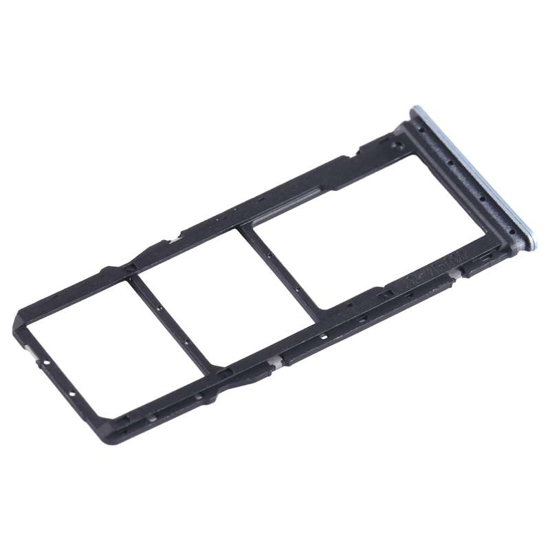 For Xiaomi Redmi 13C SIM Card Tray + SIM Card Tray + Micro SD Card Tray (Blue)