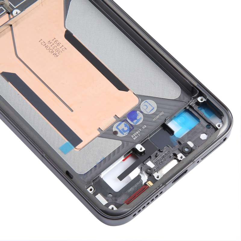 For Xiaomi 14 Original Front Housing LCD Frame Bezel Plate (Black)