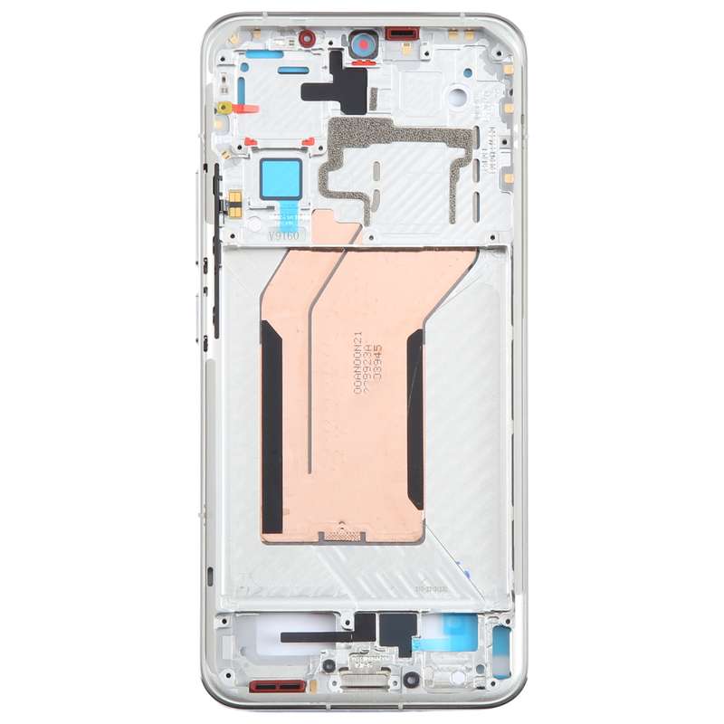 For Xiaomi 14 Original Front Housing LCD Frame Bezel Plate (Black)