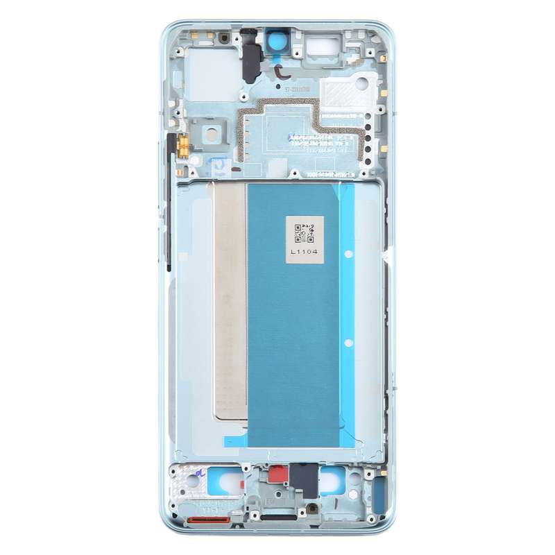 For Xiaomi Redmi K70 Original Front Housing LCD Frame Bezel Plate (Silver)