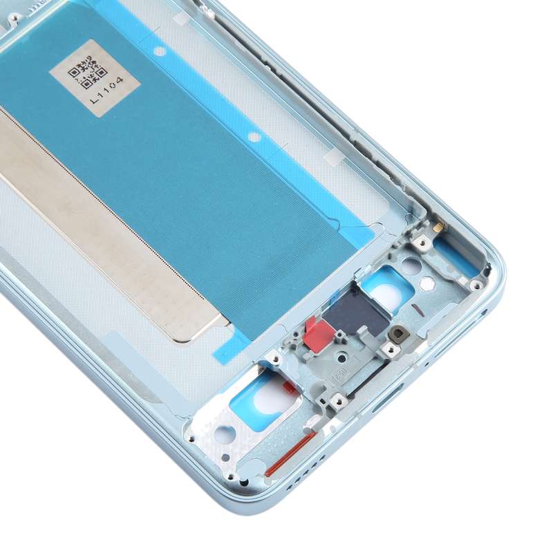 For Xiaomi Redmi K70 Original Front Housing LCD Frame Bezel Plate (Silver)