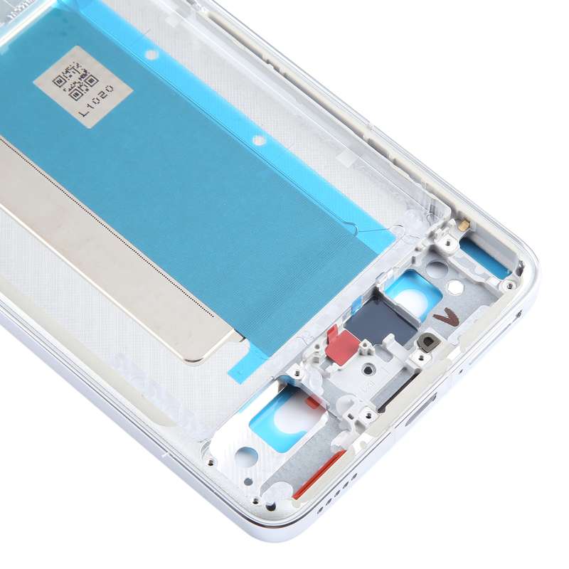 For Xiaomi Redmi K70 Original Front Housing LCD Frame Bezel Plate (Silver)