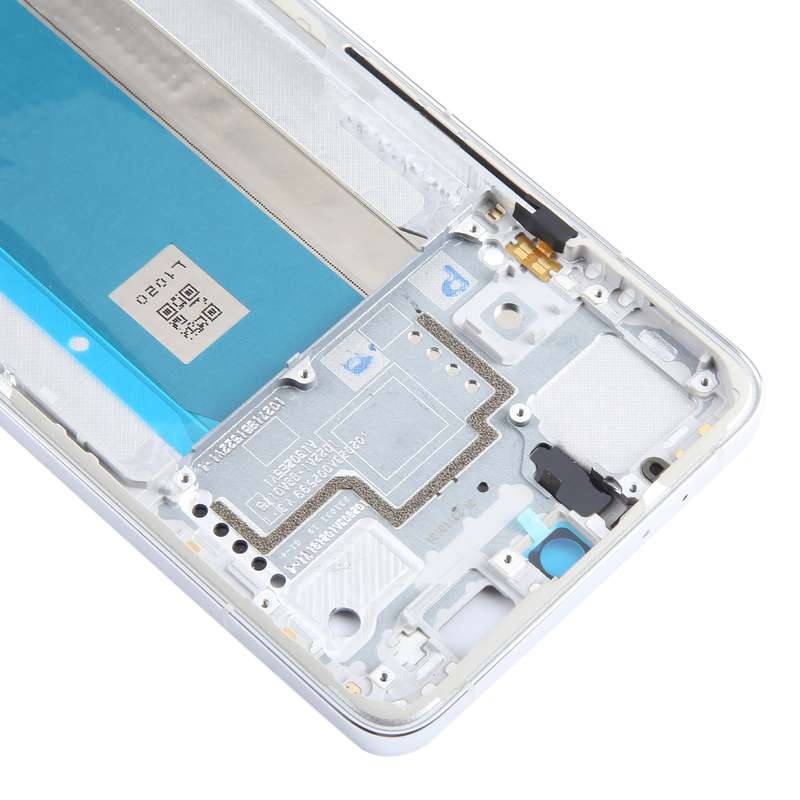 For Xiaomi Redmi K70 Original Front Housing LCD Frame Bezel Plate (Silver)