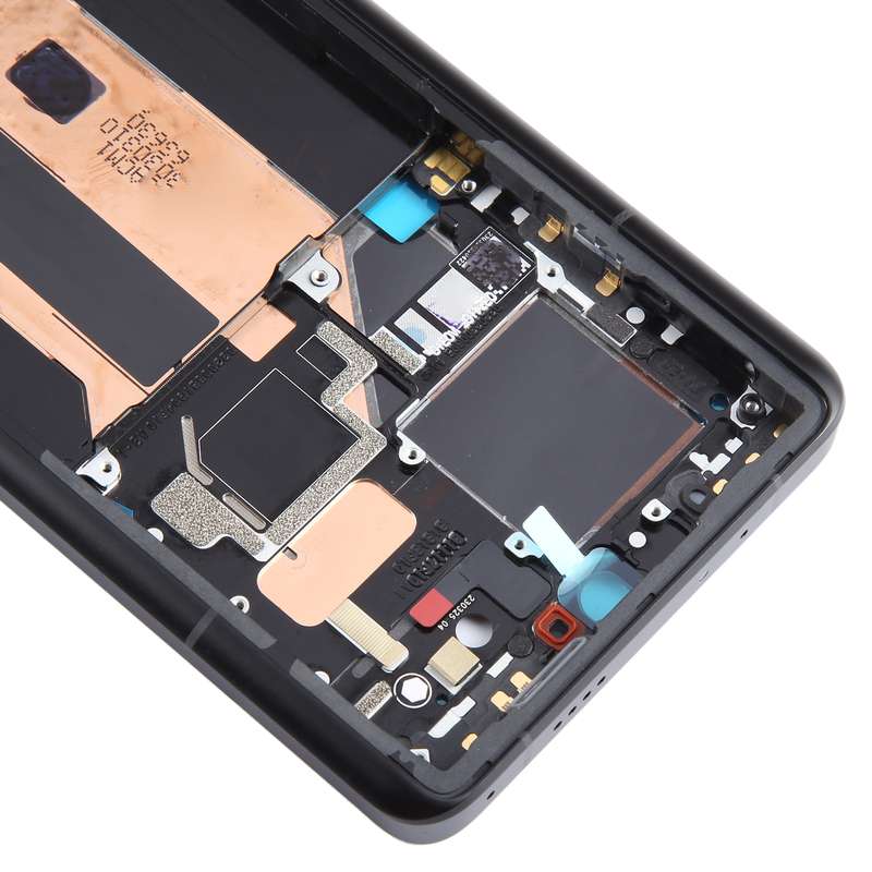 For Xiaomi 13 Ultra Original Front Housing LCD Frame Bezel Plate (Black)