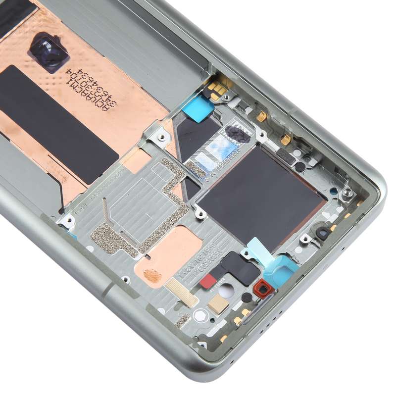 For Xiaomi 13 Ultra Original Front Housing LCD Frame Bezel Plate (Black)