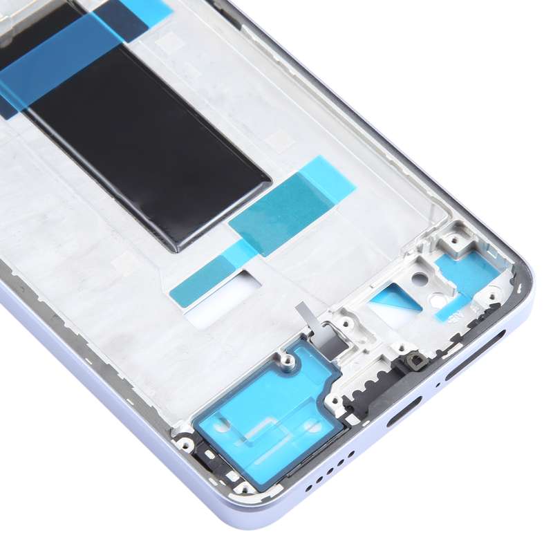 For Xiaomi Redmi Note 13 Pro 5G Original Front Housing LCD Frame Bezel Plate (Black)