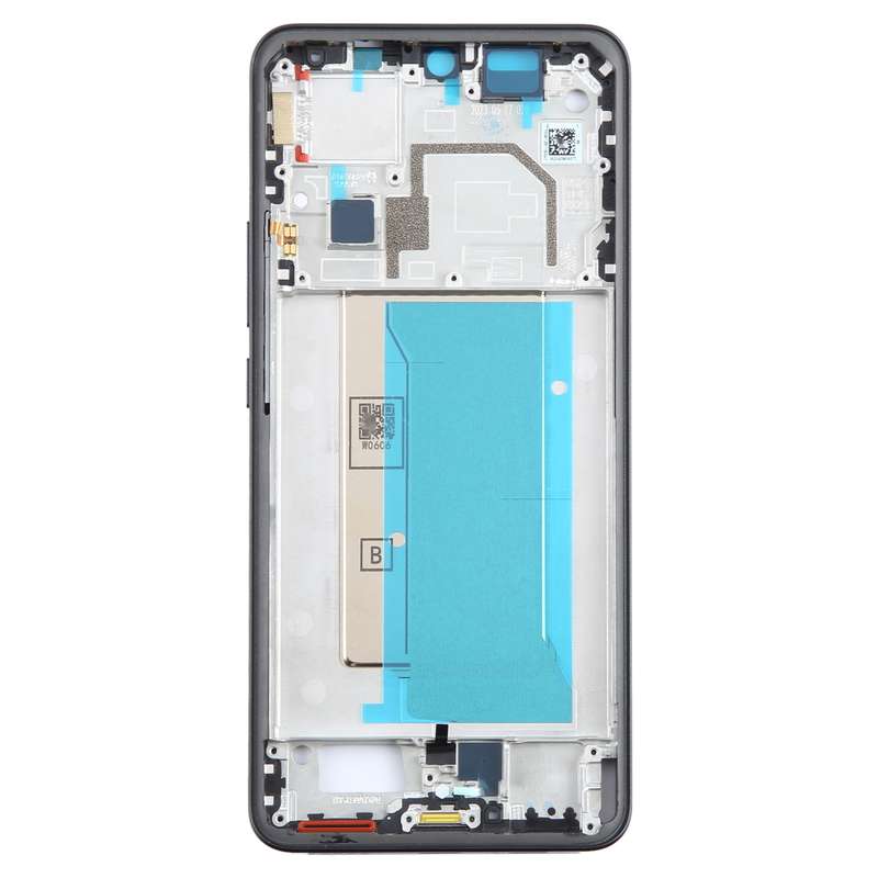 For Xiaomi Redmi K60 Ultra Original Front Housing LCD Frame Bezel Plate (Black)