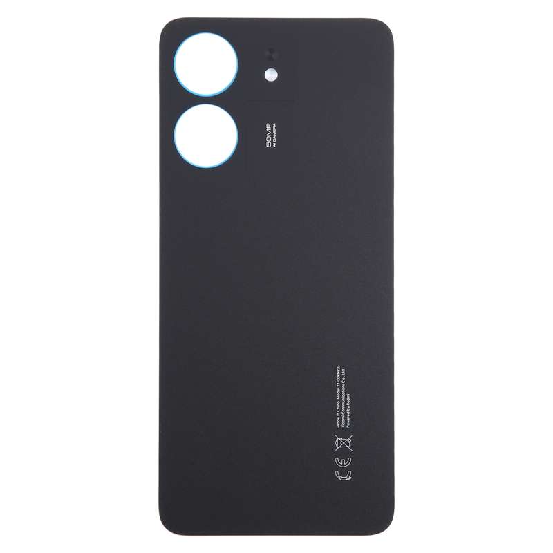 For Xiaomi Redmi 13C Original Battery Back Cover(Black)