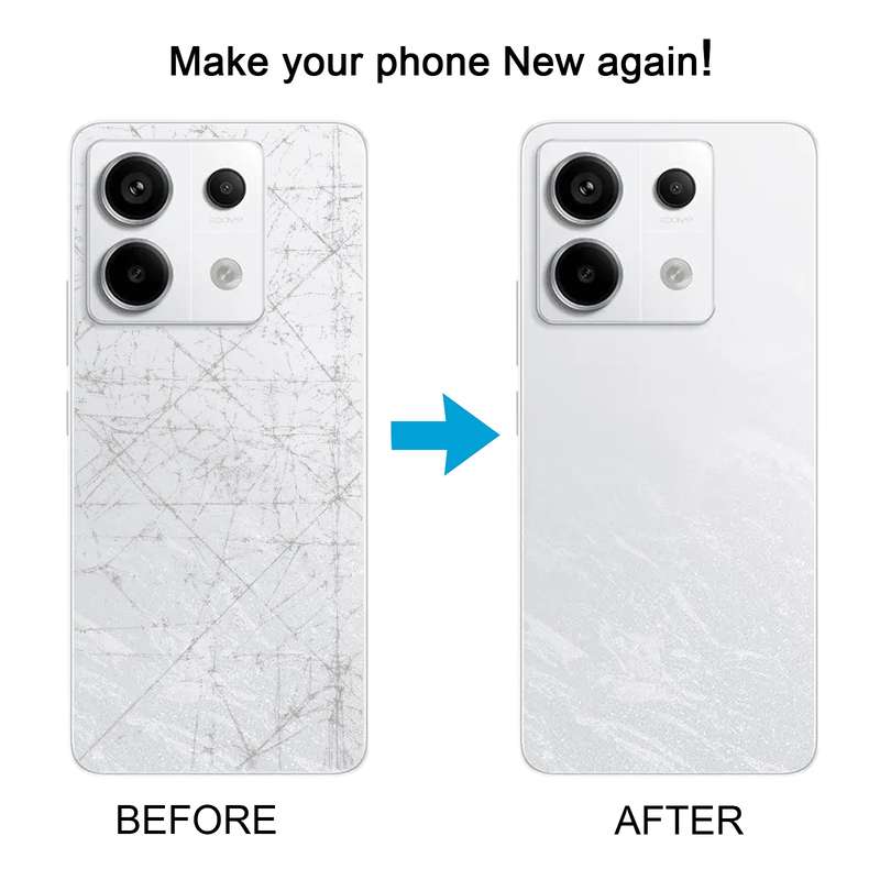 For Xiaomi Redmi Note 13 Pro Original Battery Back Cover(White)