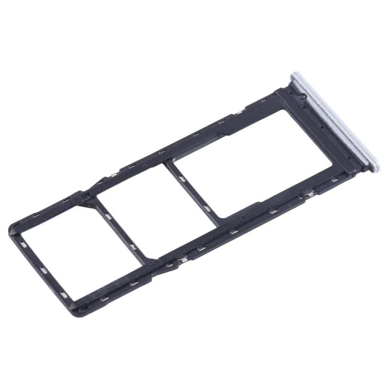 For Tecno Spark Go 2022 SIM Card Tray + SIM Card Tray + Micro SD Card Tray (Dark Blue)