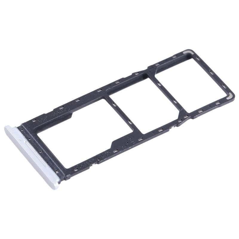 For Tecno Spark 8C KG5k SIM Card Tray + SIM Card Tray + Micro SD Card Tray (Green)