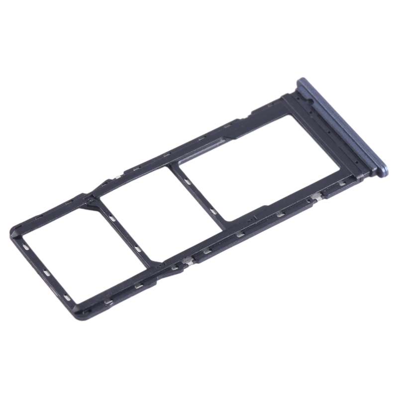 For Tecno Spark 8C KG5k SIM Card Tray + SIM Card Tray + Micro SD Card Tray (Green)