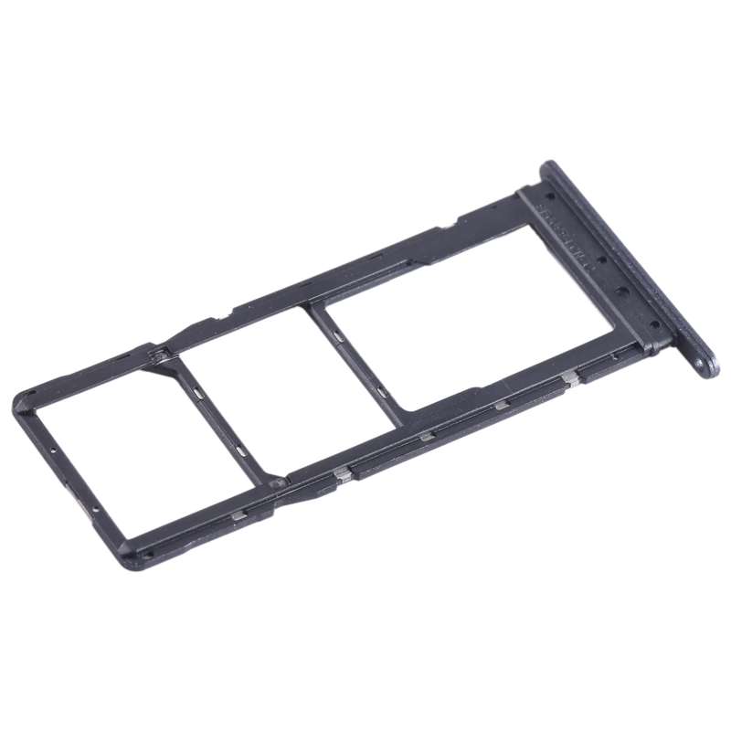 For Tecno Spark Go 2023 BF7n SIM Card Tray + SIM Card Tray + Micro SD Card Tray (Blue)