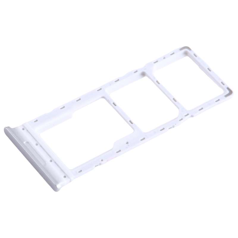 For Infinix Note 11 X663 SIM Card Tray + SIM Card Tray + Micro SD Card Tray (Blue)