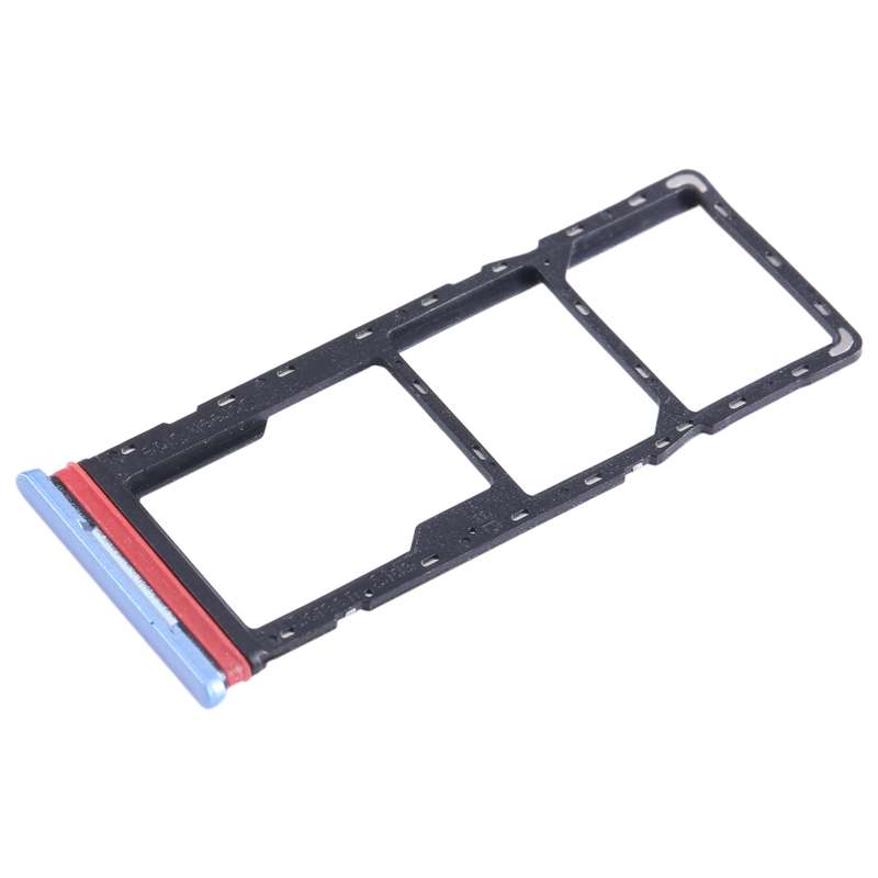 For Infinix Hot 12i X665B SIM Card Tray + SIM Card Tray + Micro SD Card Tray (Green)