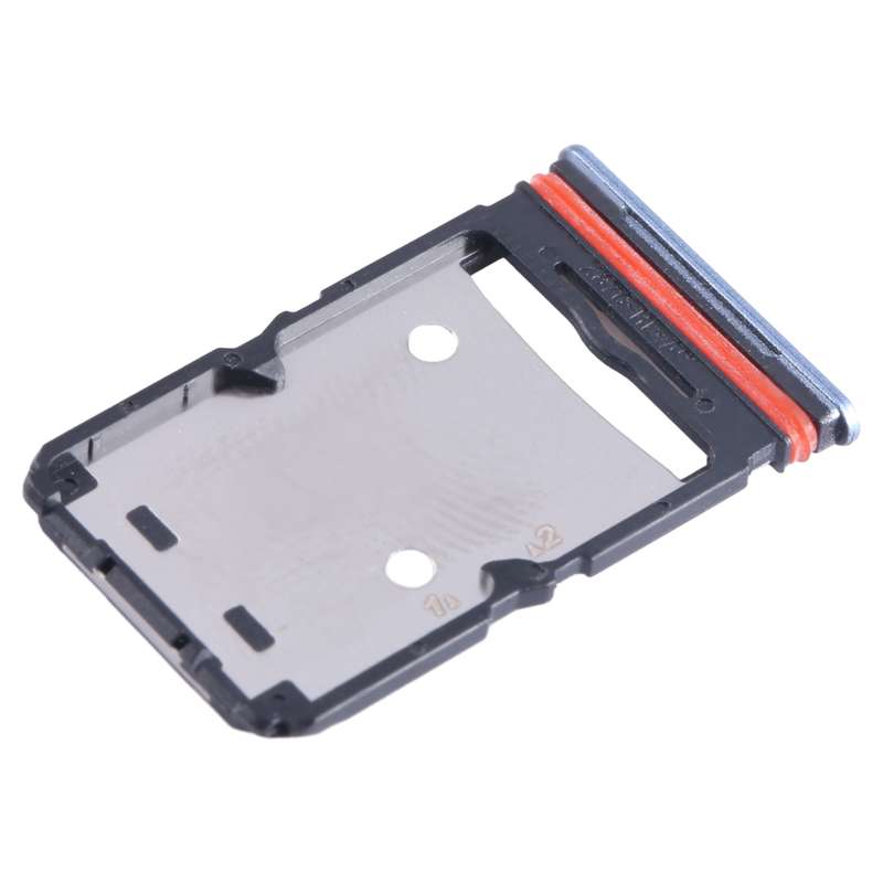 For Infinix Note 12 Pro 4G SIM Card Tray + SIM Card Tray + Micro SD Card Tray (Silver)