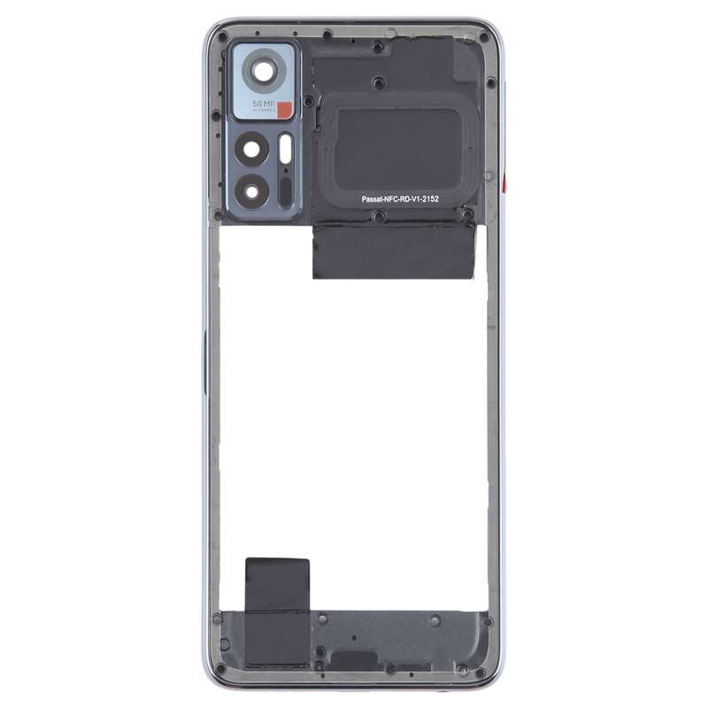 For TCL 30 4G / 30 5G Original Middle Frame Bezel Plate (Black)