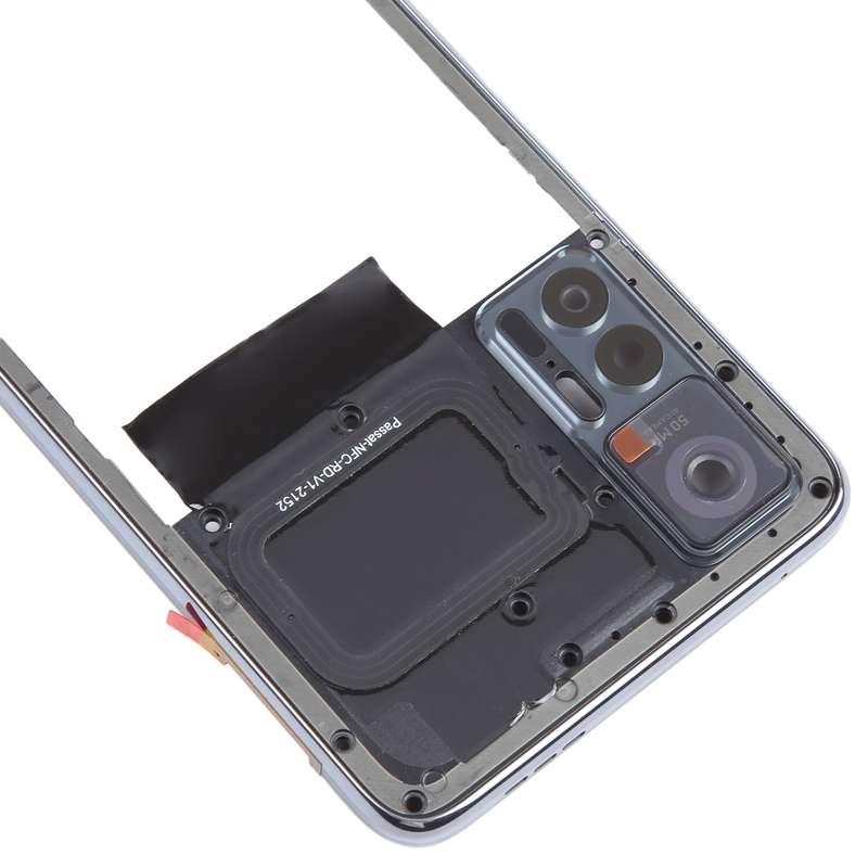 For TCL 30 4G / 30 5G Original Middle Frame Bezel Plate (Black)