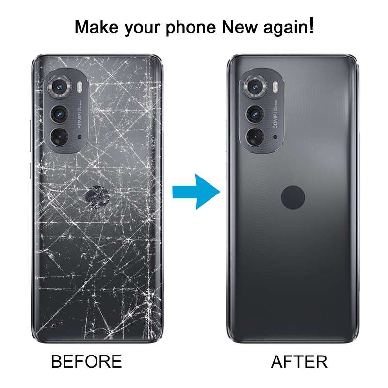 For Motorola Edge 2022 Original Battery Back Cover(Black)