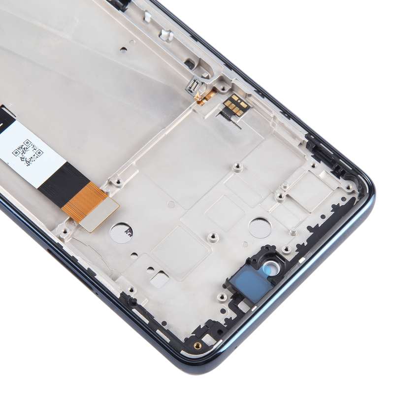 For Motorola Edge 40 Neo Original Battery Back Cover(Blue)