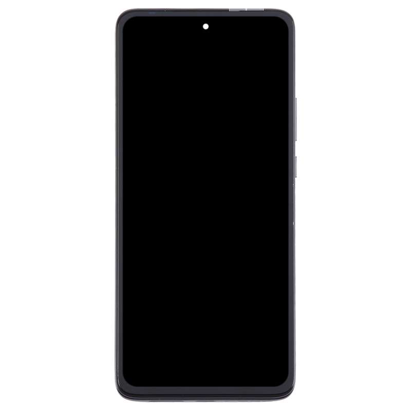For Motorola Edge 2022 OEM LCD Screen Digitizer Full Assembly with Frame (Black)