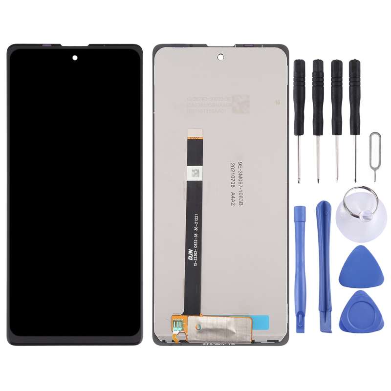 LCD Screen and Digitizer Full Assembly for Blackview A100(Black)