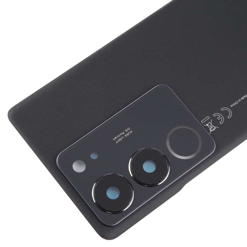 For vivo V29 Original Battery Back Cover with Camera Lens Cover(Black)