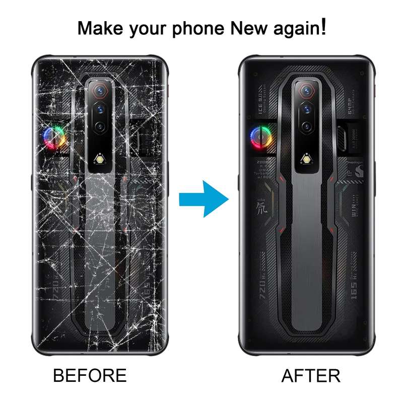 For ZTE nubia Red Magic 7S Battery Back Cover(Dark Knight)