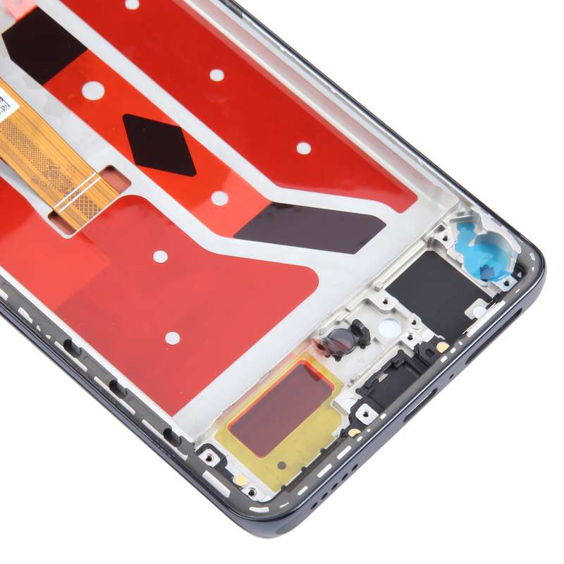 For Honor Magic6 Lite Original LCD Screen Digitizer Full Assembly with Frame (Black)