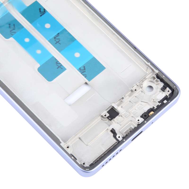 For Xiaomi Poco M6 Pro 4G Original Front Housing LCD Frame Bezel Plate (Blue)