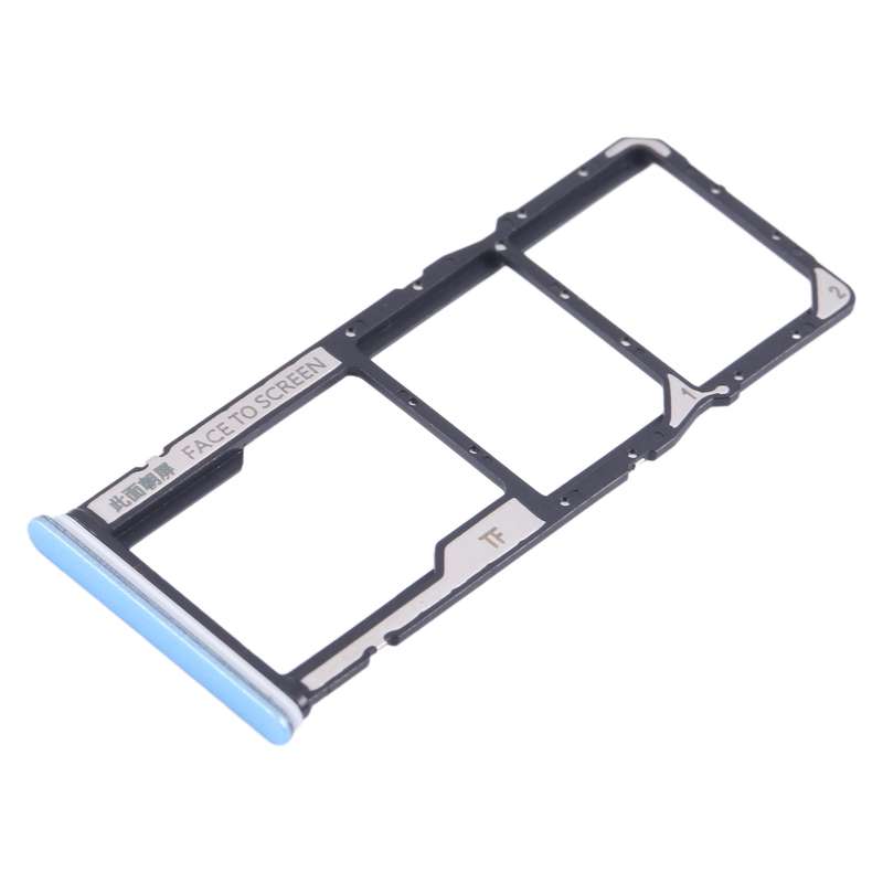 For Xiaomi Redmi Note 12 4G SIM Card Tray + SIM Card Tray + Micro SD Card Tray (Green)