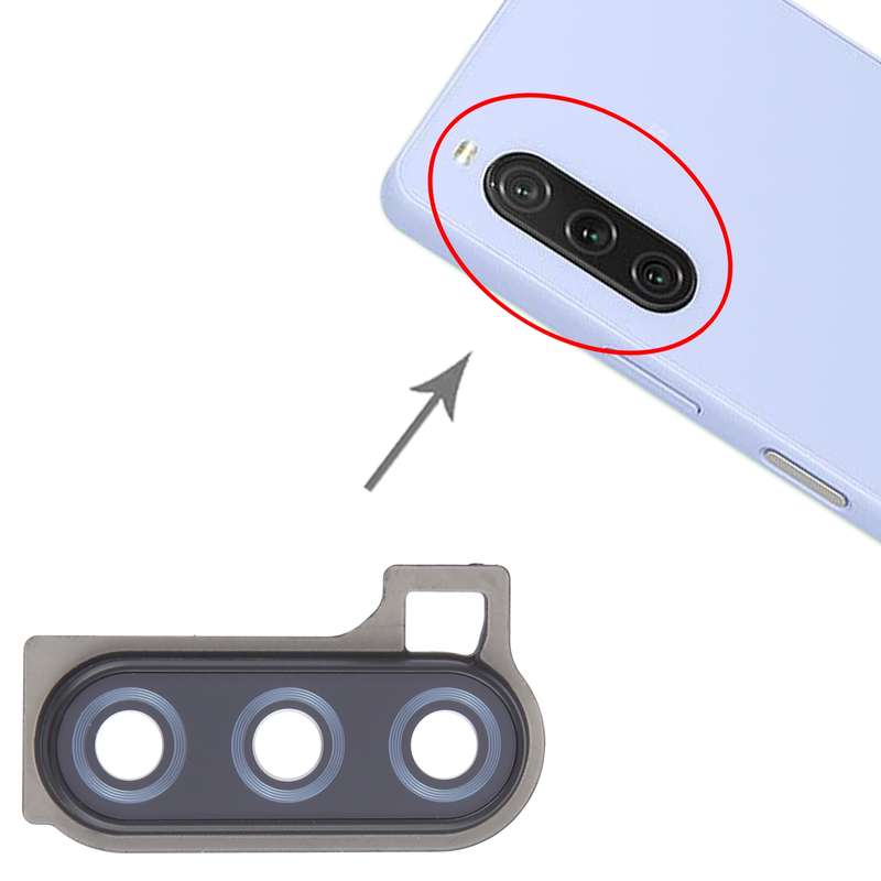 For Sony Xperia 10 V Original Camera Lens Cover (Black)