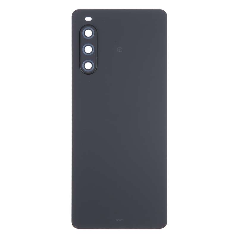 For Sony Xperia 10 V Original Battery Back Cover with Camera Lens Cover(Black)