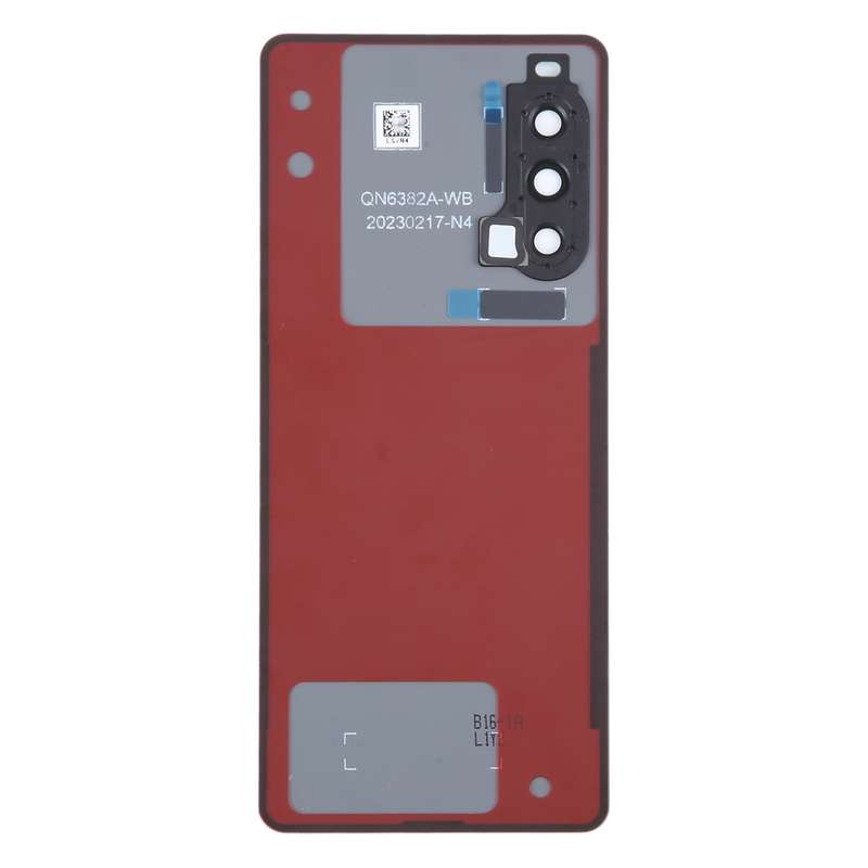 For Sony Xperia 10 V Original Battery Back Cover with Camera Lens Cover(Black)