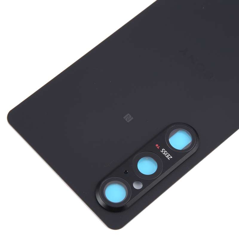 For Sony Xperia 1 V Original Battery Back Cover with Camera Lens Cover(Black)