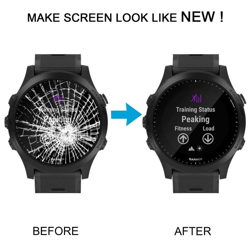 For Garmin Forerunner 945 LCD Screen with Digitizer Full Assembly (Blue)