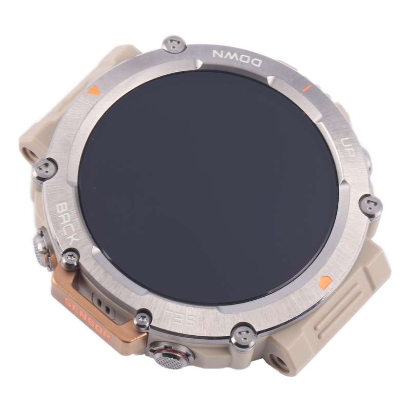 For Amazfit T-Rex Ultra Original LCD Screen Digitizer Full Assembly With Frame(Yellow)