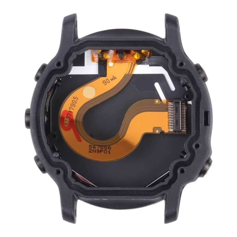 For Garmin Fenix 6S Pro LCD Screen Digitizer Full Assembly With Frame (Black)