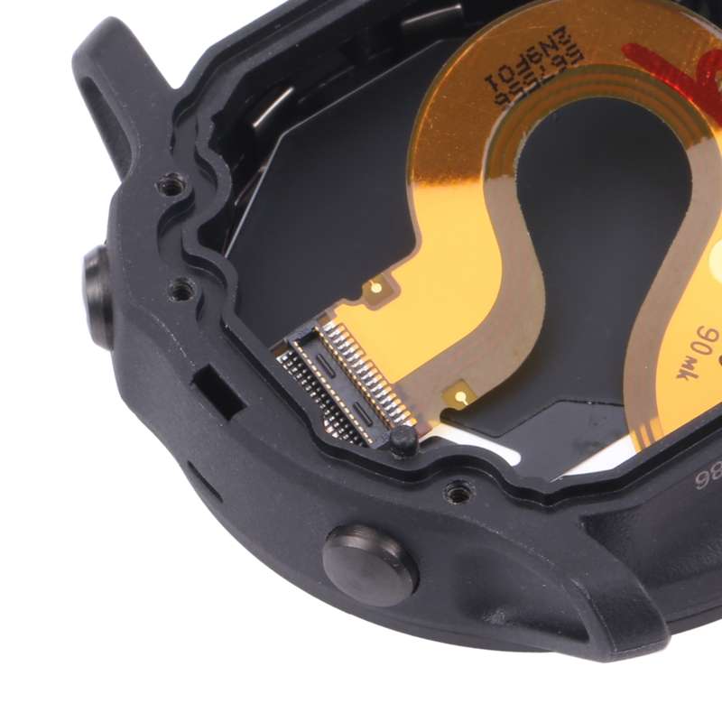 For Garmin Fenix 6S Pro LCD Screen Digitizer Full Assembly With Frame (Black)