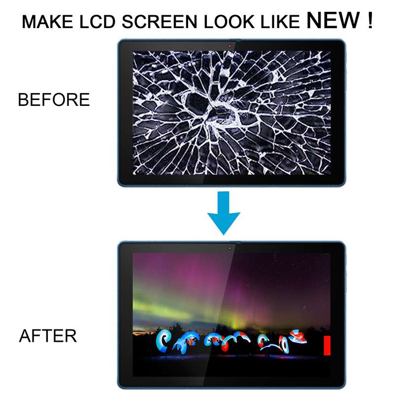 For Lenovo 10W 10 inch LCD Screen Digitizer Full Assembly with Frame (Black)