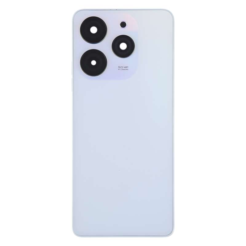 For Tecno Spark 10 Pro KI7 Original Battery Back Cover(White)