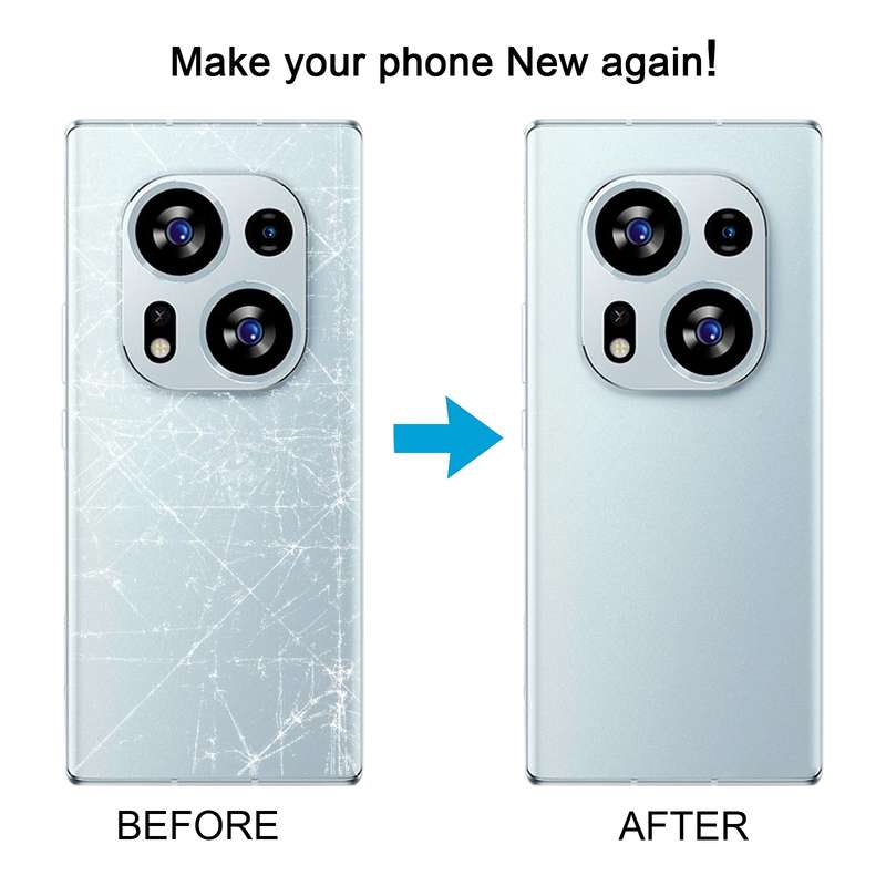 For Tecno Phantom X2 Pro AD9 Original Battery Back Cover(Black)