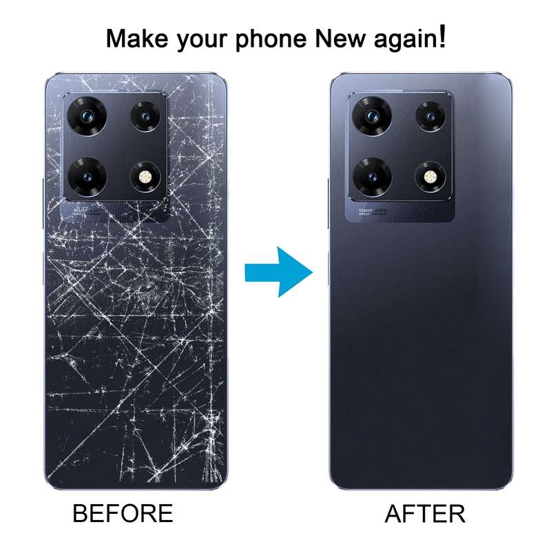 For Infinix Note 30 Pro 4G X678B Original Battery Back Cover(Gold)