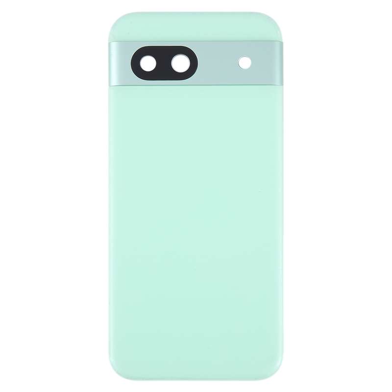For Google Pixel 8A Battery Back Cover with Camera Lens Cover(Blue)