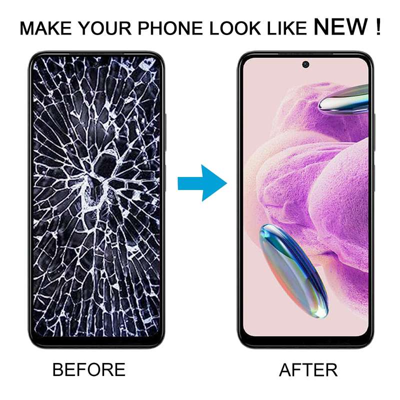 For Xiaomi Redmi Note 12S AMOLED Material Original LCD Screen and Digitizer Full Assembly