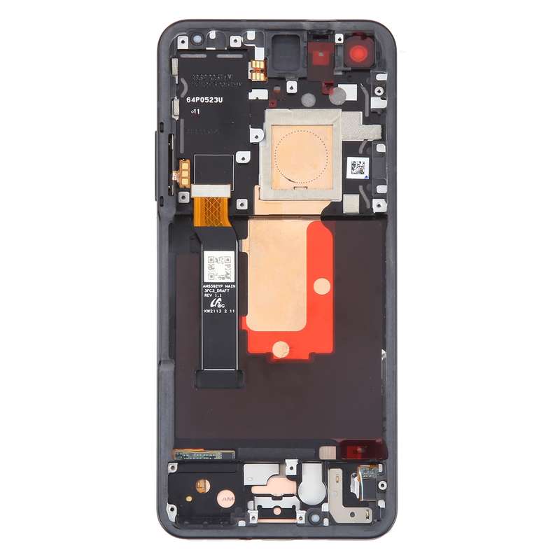 For Asus Zenfone 9 9Z AI2202 Original LCD Screen Digitizer Full Assembly with Frame (Black)
