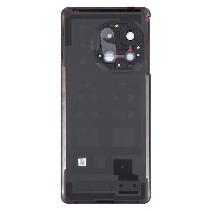 For OnePlus 11R Battery Back Cover with Camera Lens Cover(Black)
