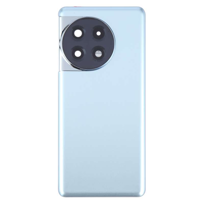 For OnePlus 11R Battery Back Cover with Camera Lens Cover(Black)